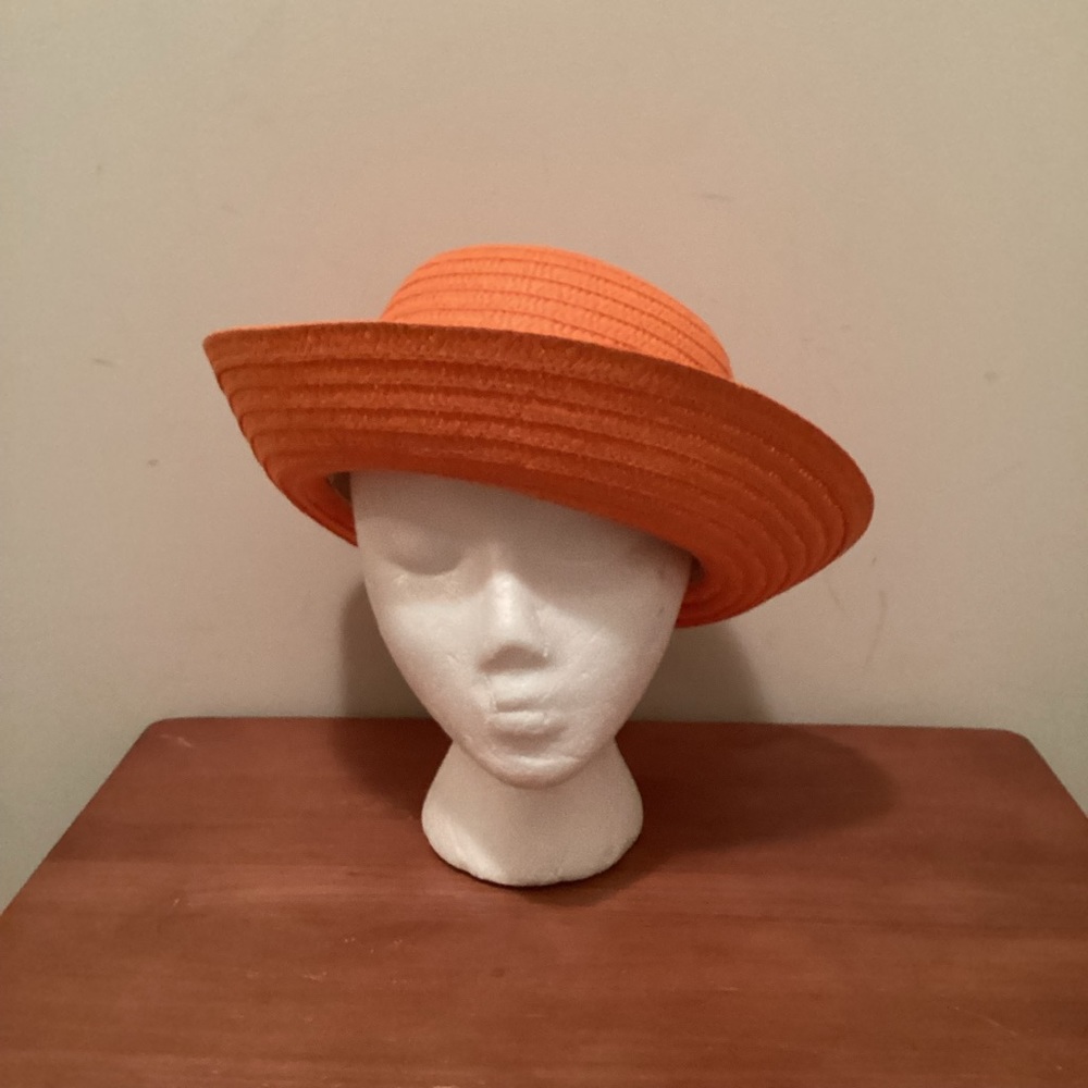 Straw-like Brim Hat